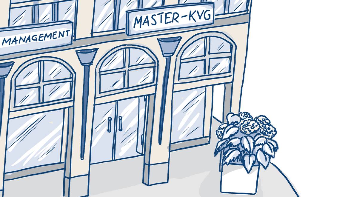 Illustration Hausschild Master-KVG
