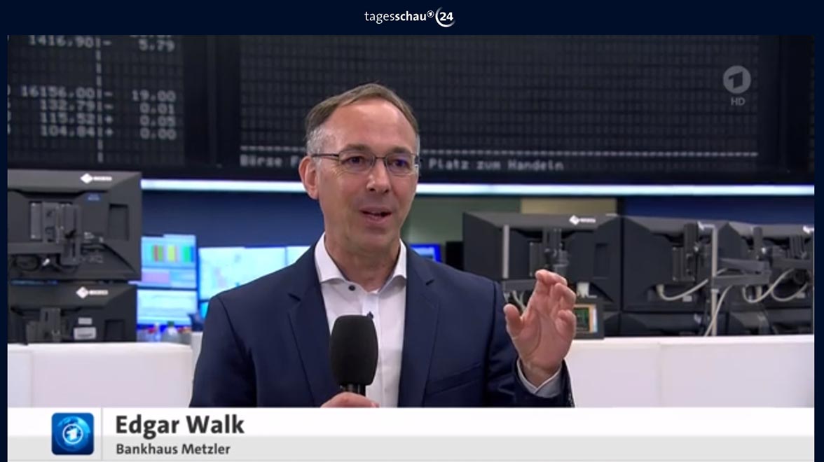 Edgar Walk im Interview bei tagesschau24