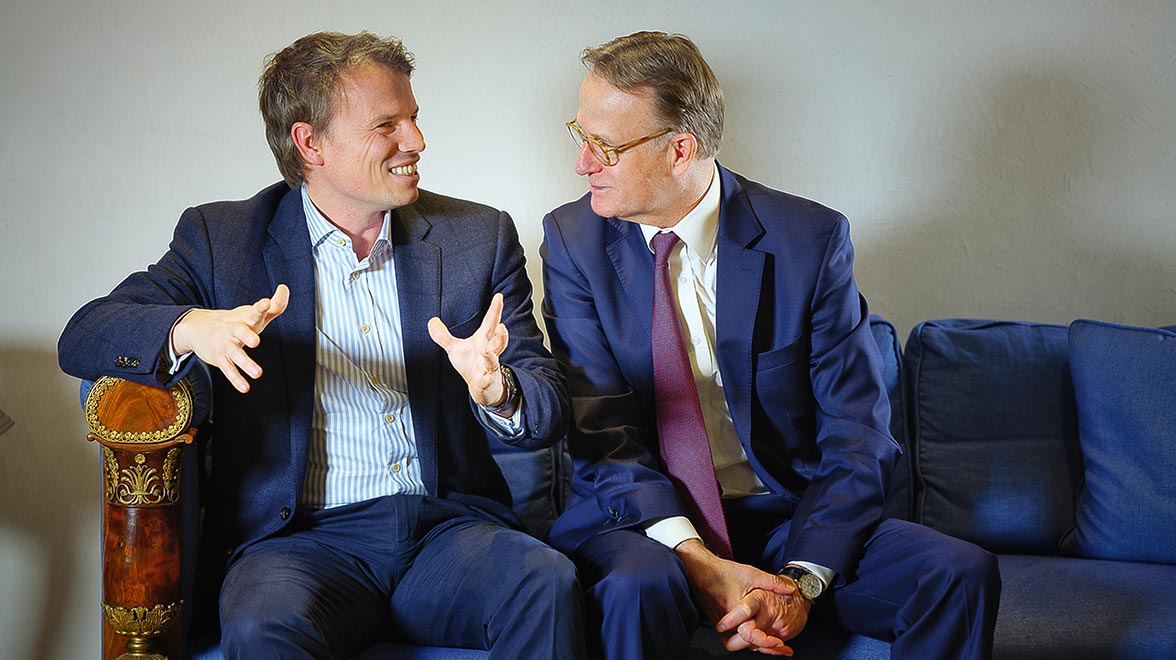 Franz von Metzler und Ralf Lochmüller